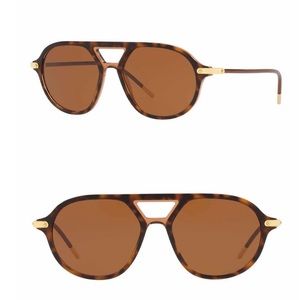 NWT- Dolce and Gabbana 54MM navigator sunglasses